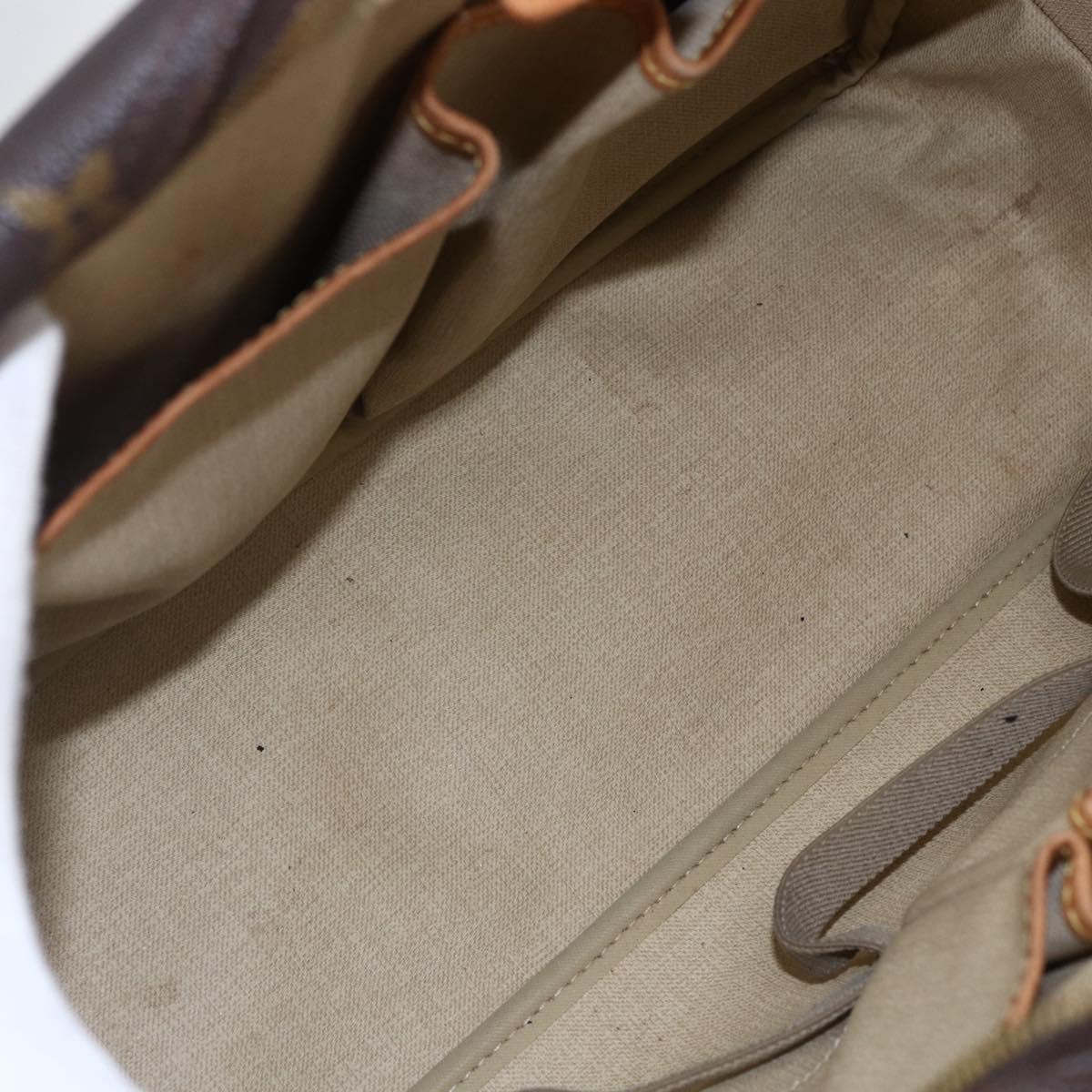 Louis Vuitton Deauville Handbag Monogram Canvas, BROWN, CANVAS, Handbag