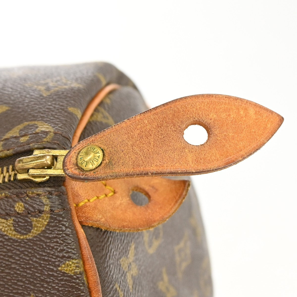 Louis Vuitton Speedy Monogram Canvas, Brown, Canvas, Handbag