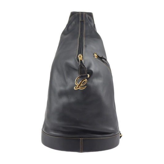 Loewe Anton, Black, Leather, shoulder