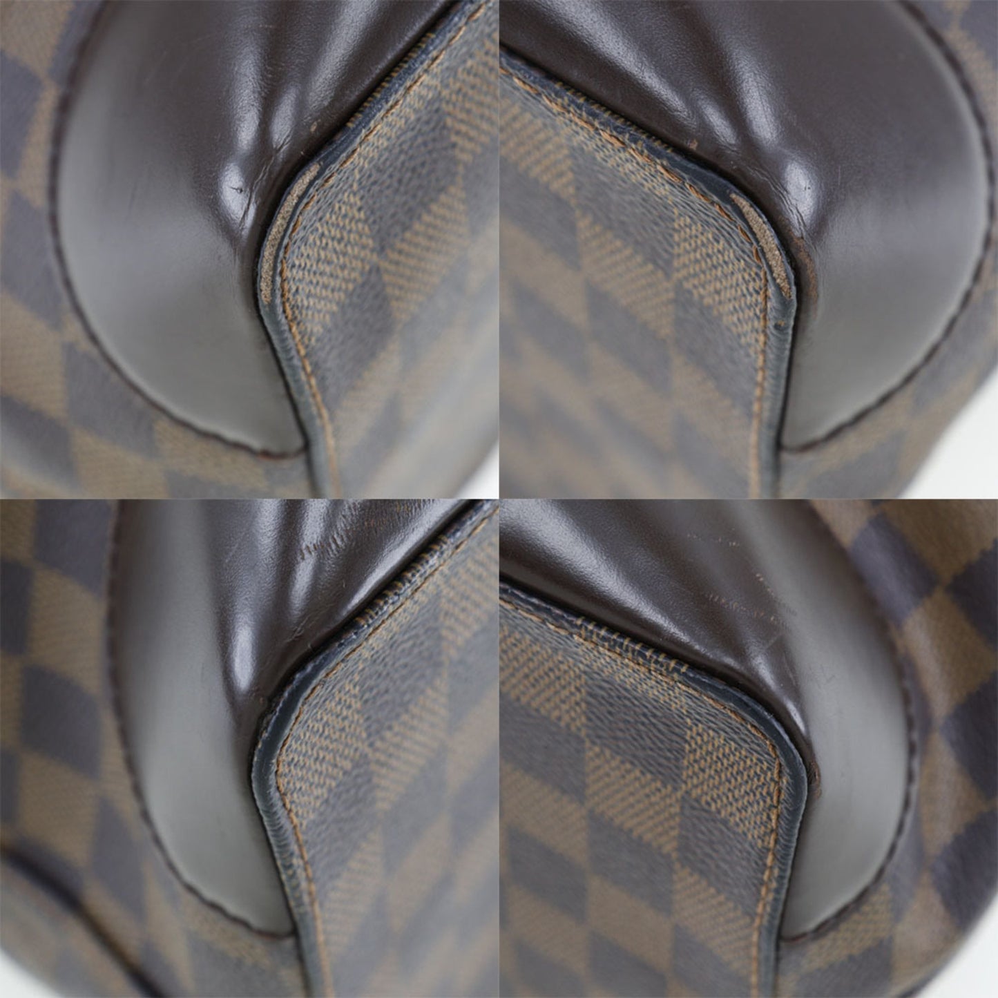 Louis Vuitton Hampstead, Brown, Canvas, shoulder