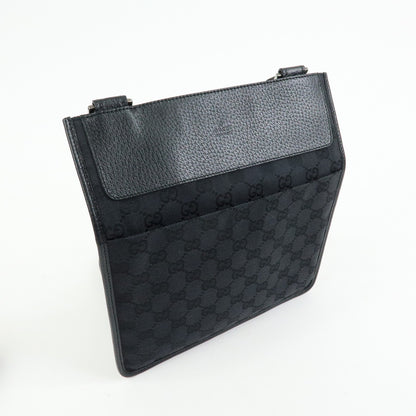 Gucci Shoulder Canvas, Black, Canvas, Shoulder Bag