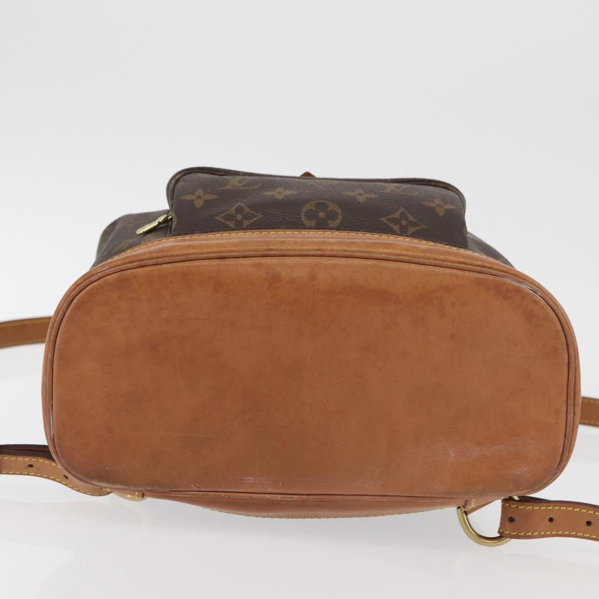 Louis Vuitton Vintage Montsouris Monogram Canvas, Brown, Canvas, Backpack