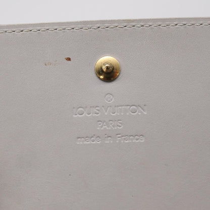 Louis Vuitton Walker Monogram Vernis, Gray, Patent Leather, Wallet