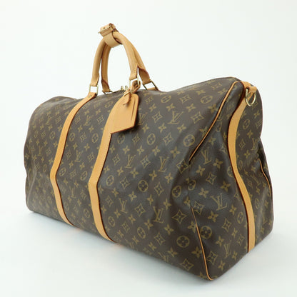 Louis Vuitton Keepall Bandouliere Monogram Canvas, Brown, Canvas, Travel Bag