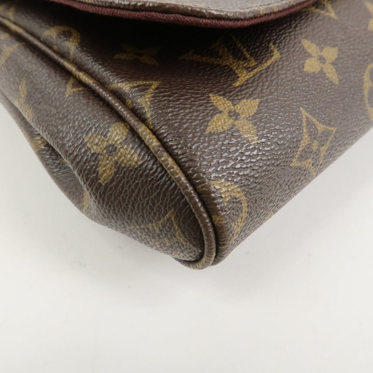 Louis Vuitton Favorite Monogram Canvas, Brown, Canvas, Handbag