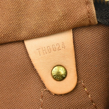 Louis Vuitton Speedy Monogram Canvas, Brown, Canvas, Handbag