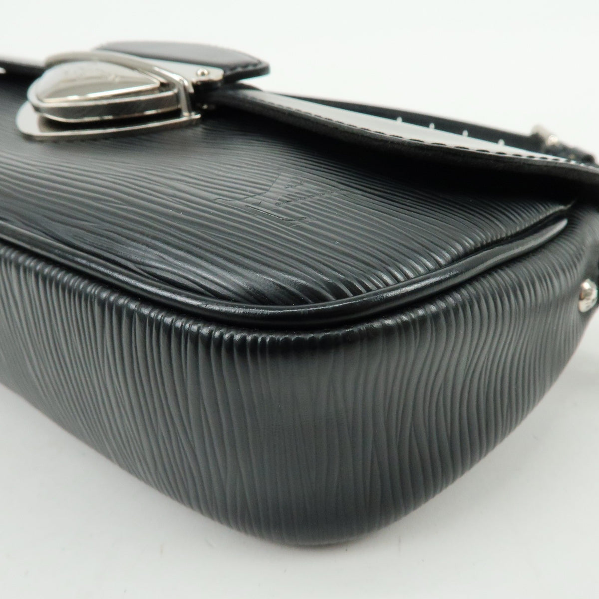 Louis Vuitton Montaigne Clutch Epi Leather, Black, Leather, Clutch