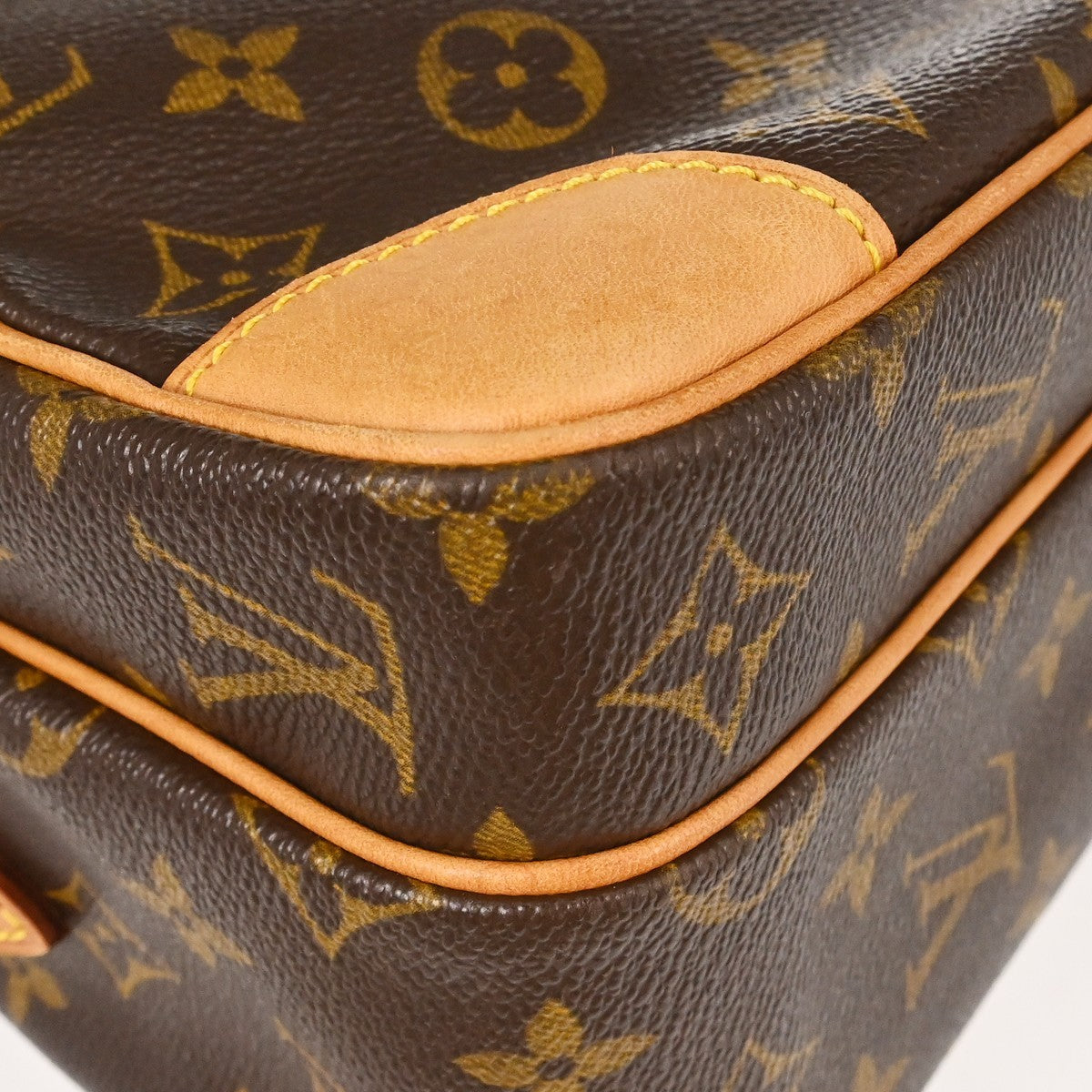 Louis Vuitton Nil Shoulder Bag Monogram Canvas, Brown, Canvas, Shoulder Bag