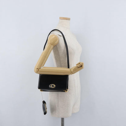 Christian Dior CD Shoulder bag Leather, Black, Calfskin, Shoulder Bag