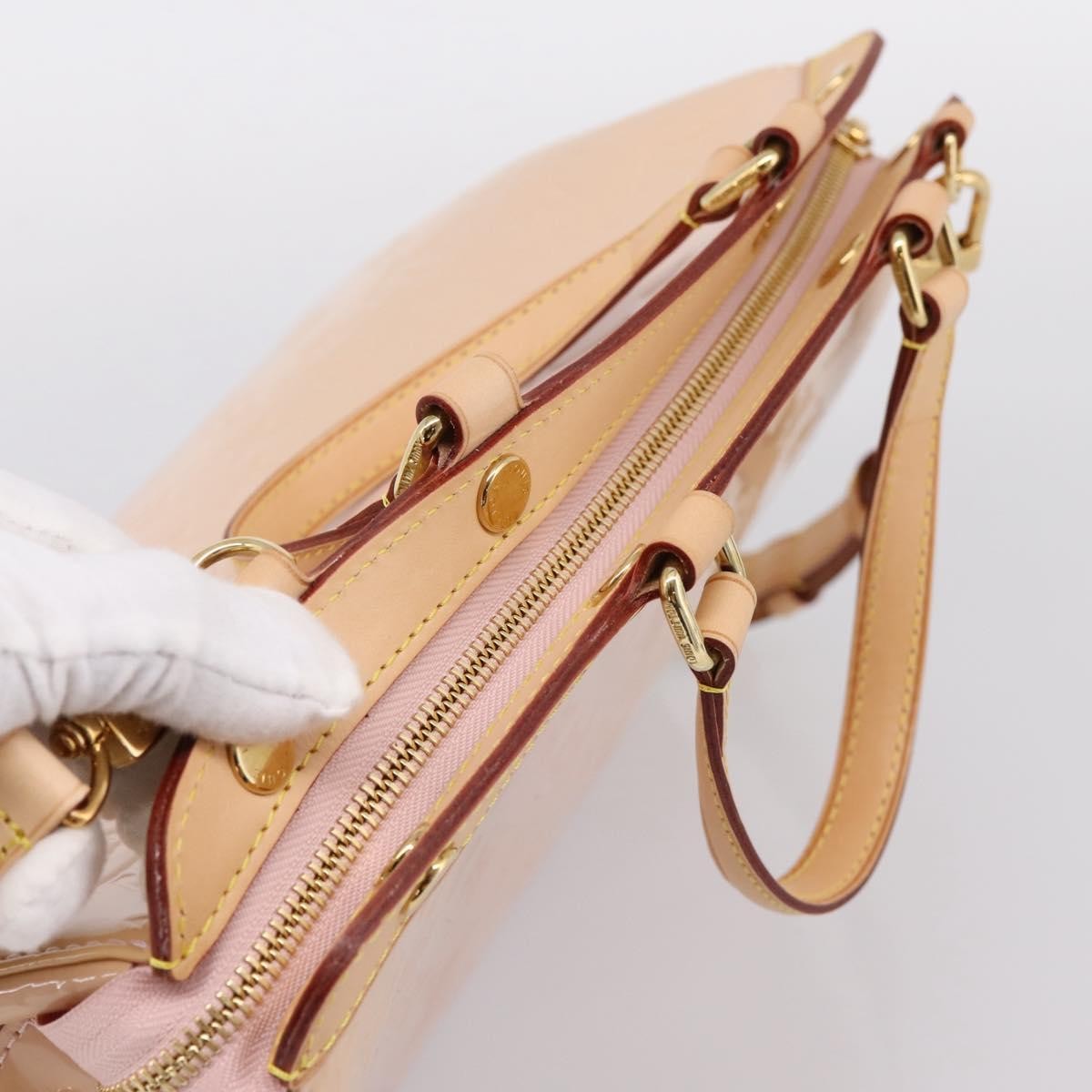 Louis Vuitton Blair Monogram Vernis, Pink, Patent Leather, Handbag