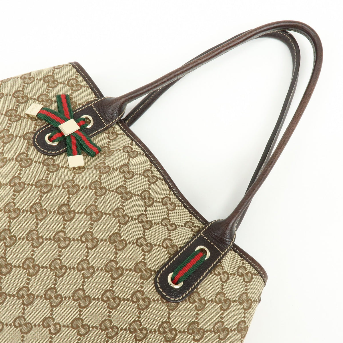 Gucci Princy GG Canvas, Beige, Canvas, Tote Bag