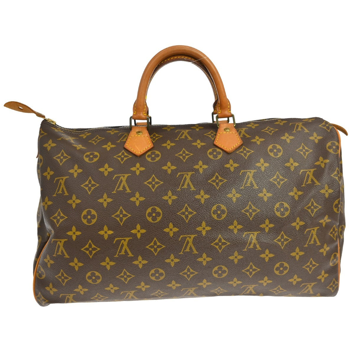 Louis Vuitton Speedy Monogram, Brown, Canvas, Handbag
