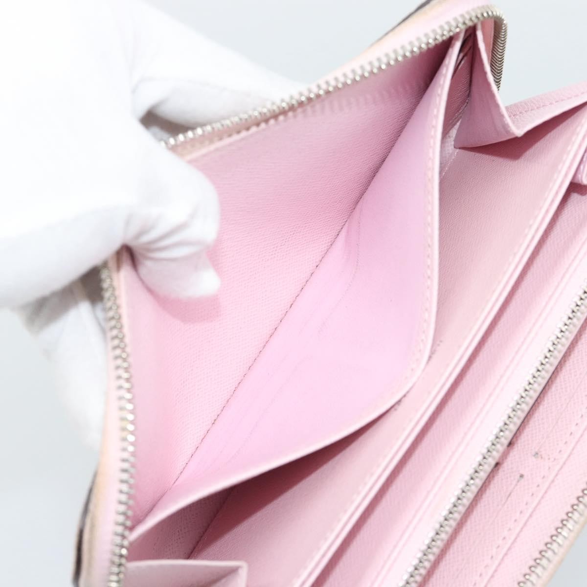 Louis Vuitton Zippy By The Pool Monogram Giant, Pink, Canvas, Wallet