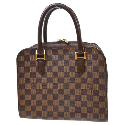 Louis Vuitton Triana Damier, Brown, Canvas, Handbag