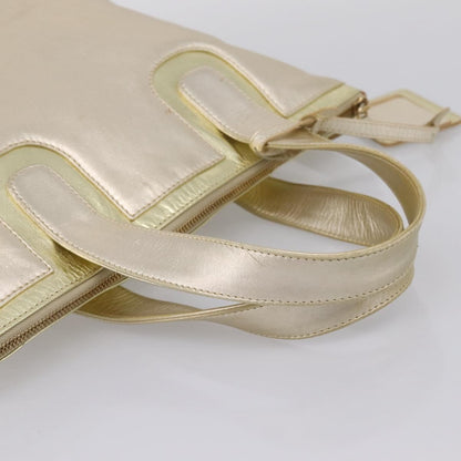 Loewe Vintage Leather, Gold, Leather, Shoulder Bag