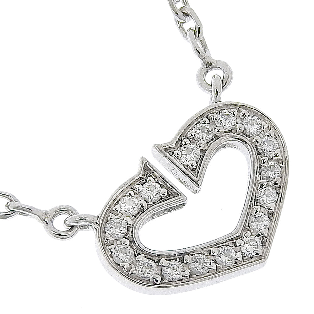 Cartier Heart, Silver, White Gold, necklace