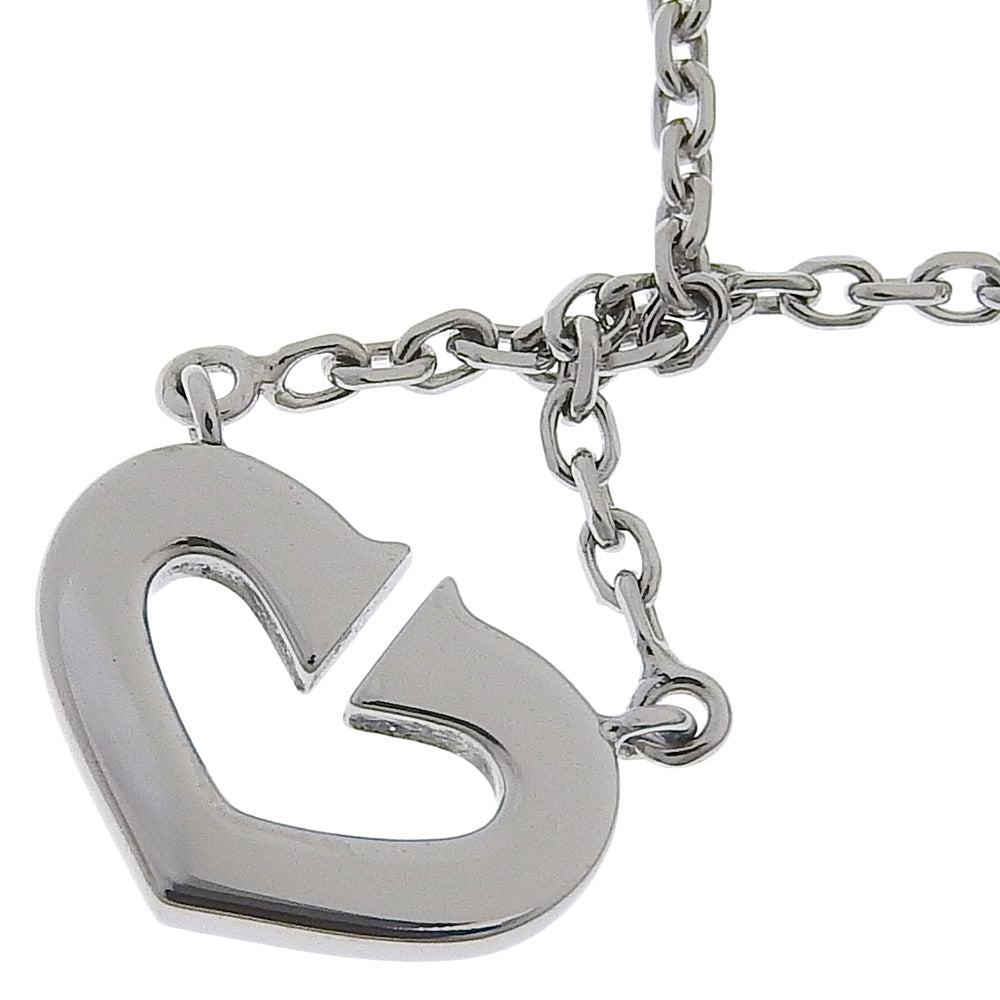 Cartier Heart, Silver, White Gold, necklace