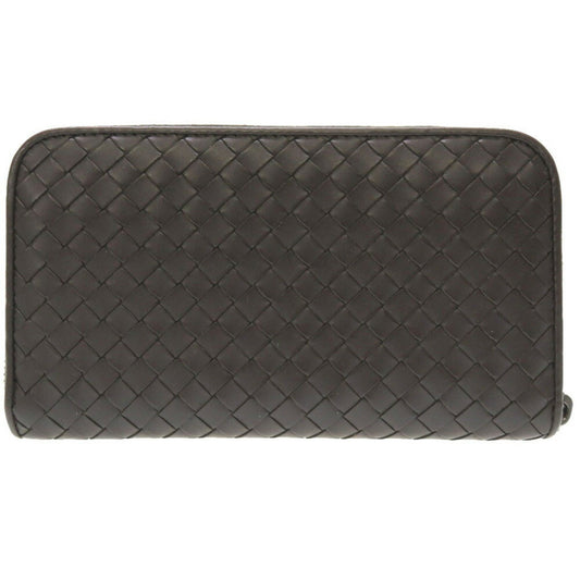 Bottega Veneta Intrecciato, Brown, Leather, wallet