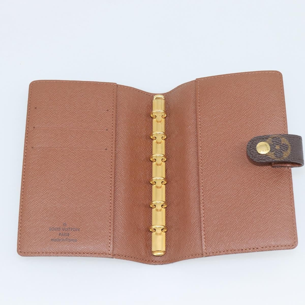 Louis Vuitton Agenda Cover Monogram Canvas, Brown, Canvas, Wallet