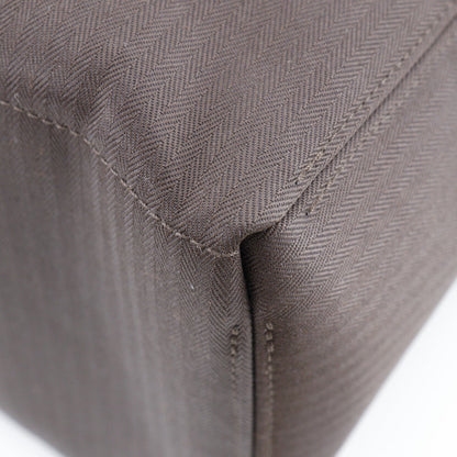 Hermès Acapulco, Brown, Canvas, handbag