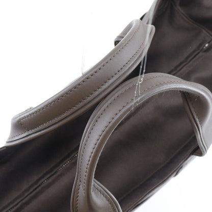 Hermès Acapulco, Brown, Canvas, handbag