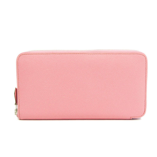 Hermès Azap, Pink, Leather, wallet