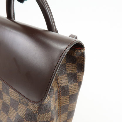 Louis Vuitton Soho Damier, Brown, Canvas, Backpack