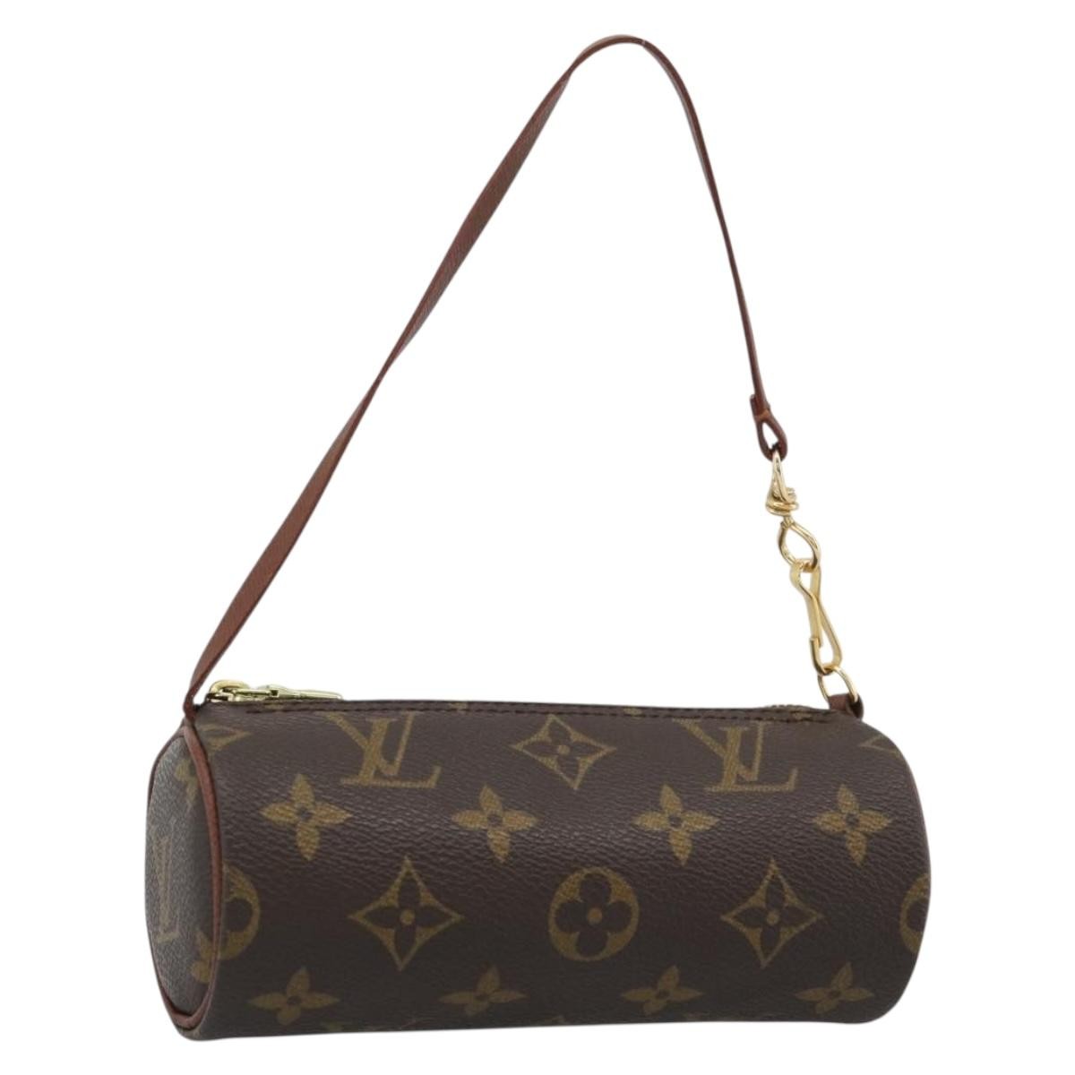 Louis Vuitton Papillon Pochette Monogram Canvas, Brown, Canvas, Clutch