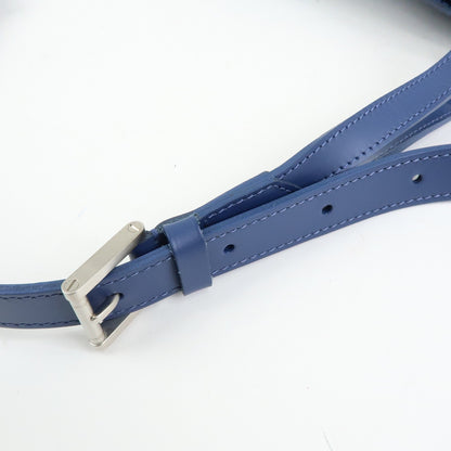 Louis Vuitton Mandara Epi Leather, Blue, Leather, Shoulder Bag