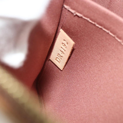 Louis Vuitton Pochette Accessoires NM Monogram Vernis, Brown, Patent Leather, Clutch