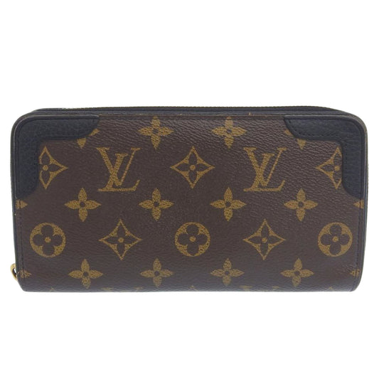 Louis Vuitton Portefeuille zippy, Brown, Canvas, wallet