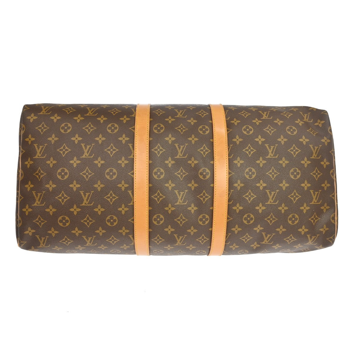 Louis Vuitton Keepall Monogram Canvas, Brown, Canvas, Travel Bag