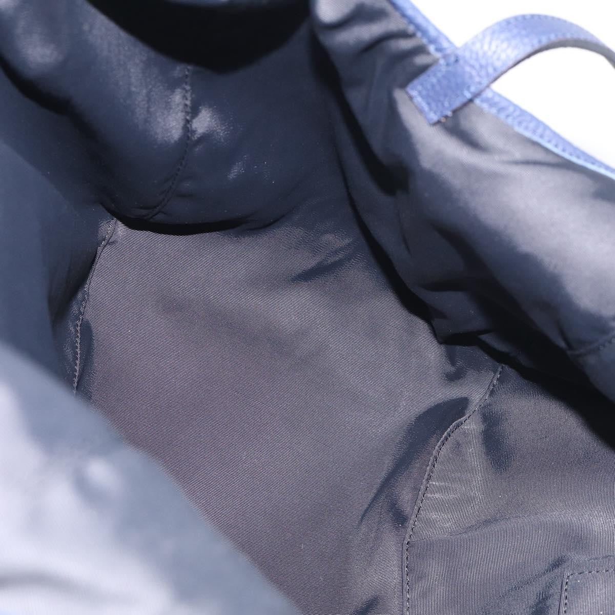 Loewe Calle Hobo Leather, Navy, Leather, Shoulder Bag