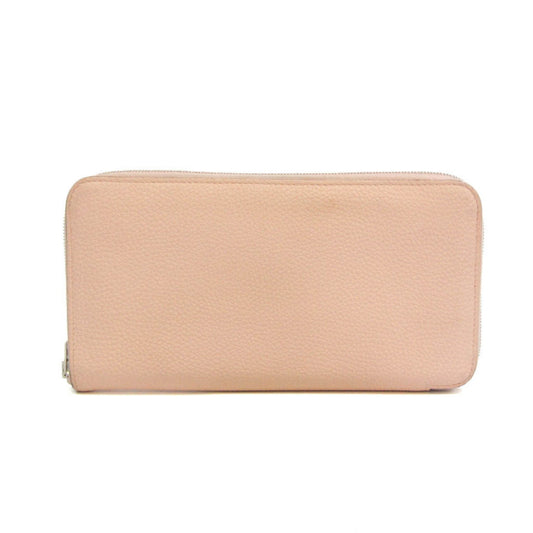 Hermès Azap, Pink, Leather, wallet