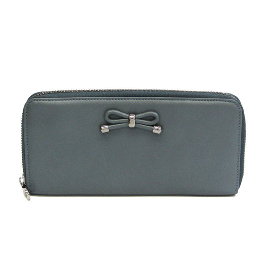 Loewe, Grey, Leather, wallet