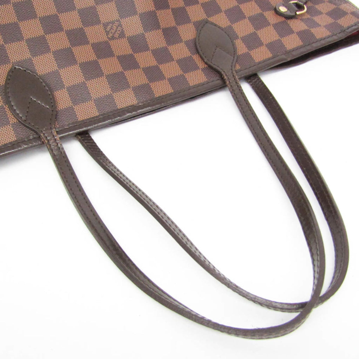Louis Vuitton Neverfull Damier, Brown, Canvas, Tote Bag