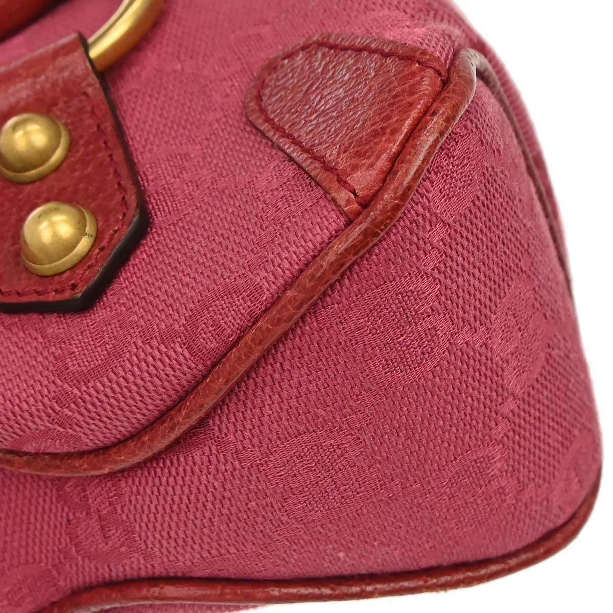 Gucci Horsebit Web Flap GG Canvas and leather, Pink, Canvas, Shoulder Bag