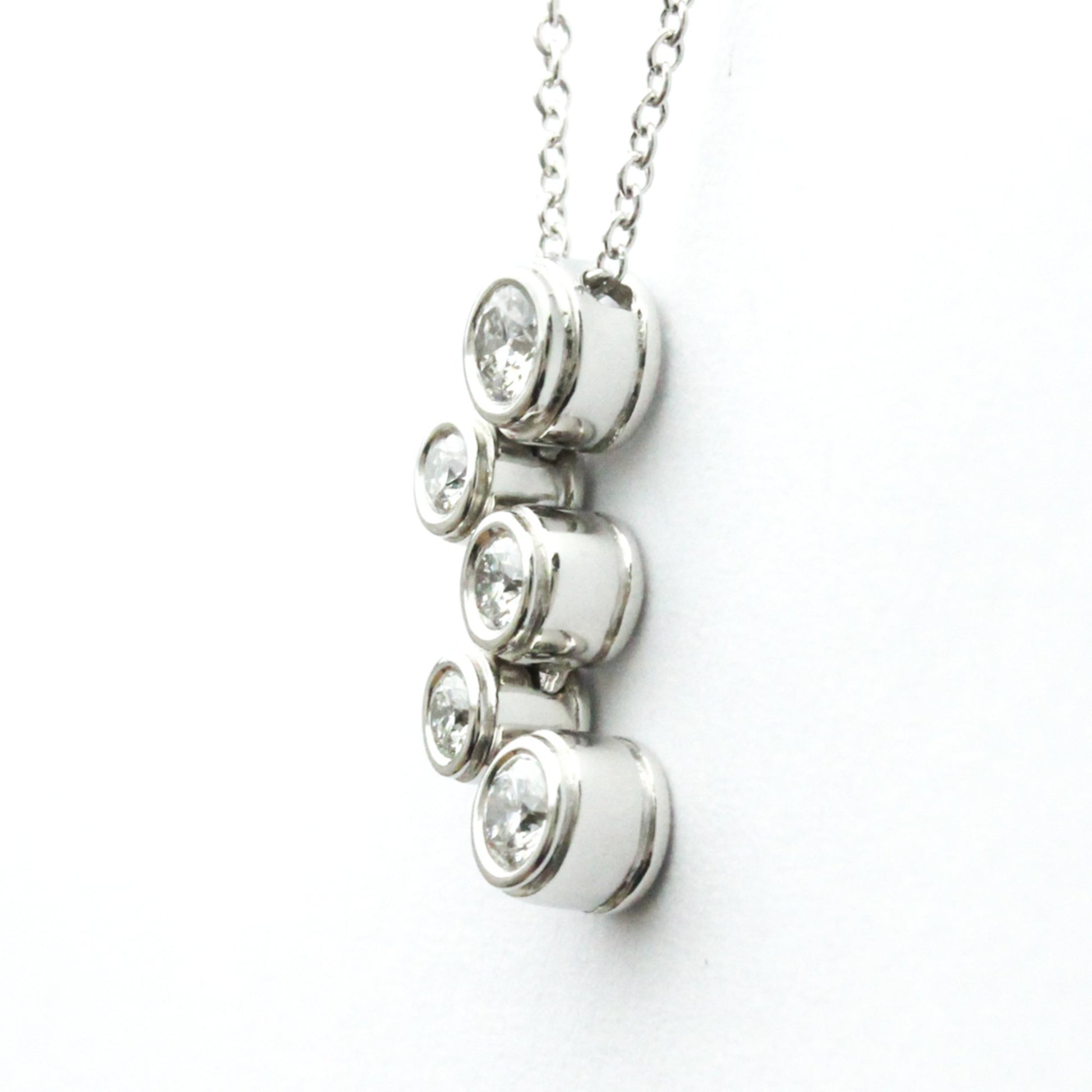 Tiffany & Co Bubble, Silver, Platinum, necklace