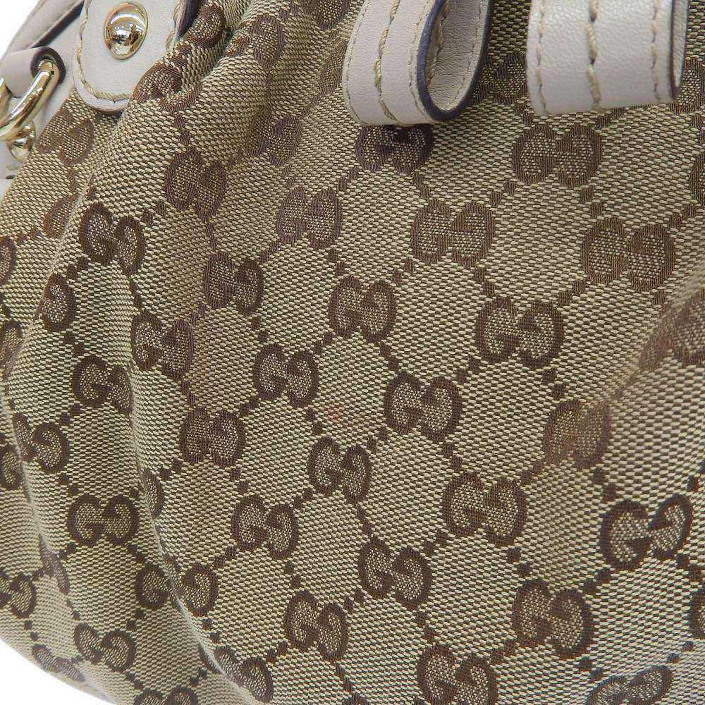 Gucci GG canvas, Beige, Canvas, handbag