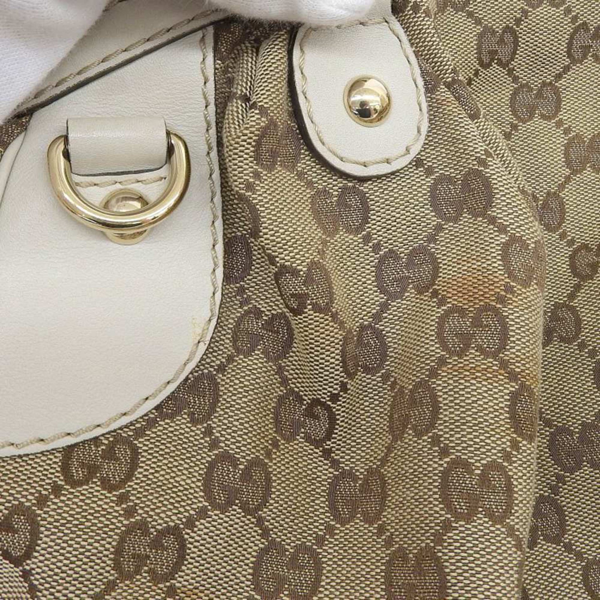 Gucci GG canvas, Beige, Canvas, handbag