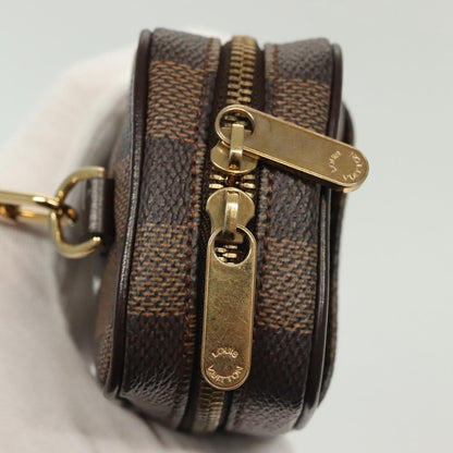 Louis Vuitton Etui Okapi Camera Case Damier, Brown, Canvas, Clutch