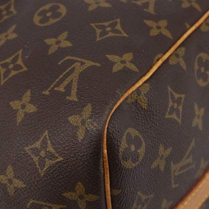 Louis Vuitton Keepall Bandouliere Macassar Monogram Canvas, Brown, Canvas, Travel Bag