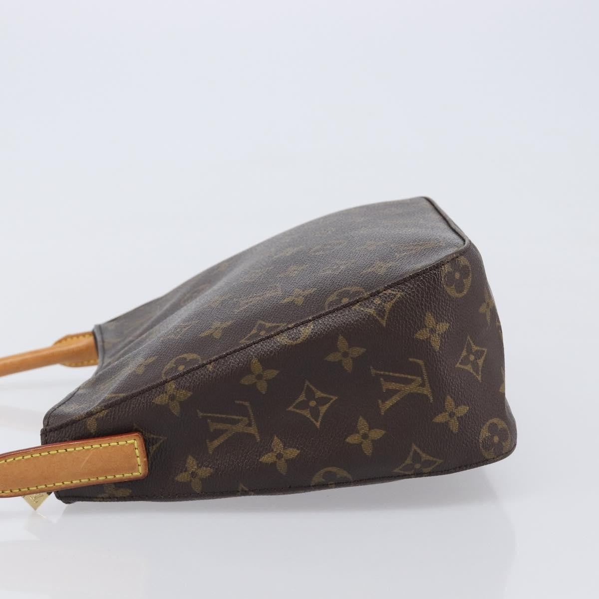 Louis Vuitton Looping Monogram Canvas, Brown, Canvas, Handbag