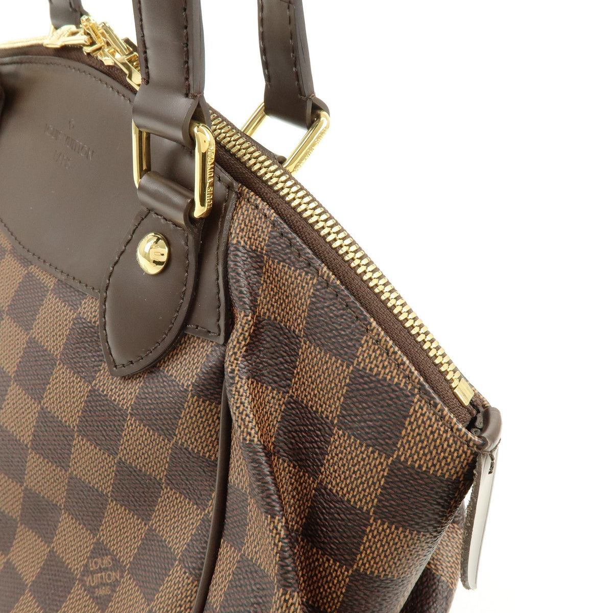 Louis Vuitton Verona Damier, Brown, Canvas, Handbag