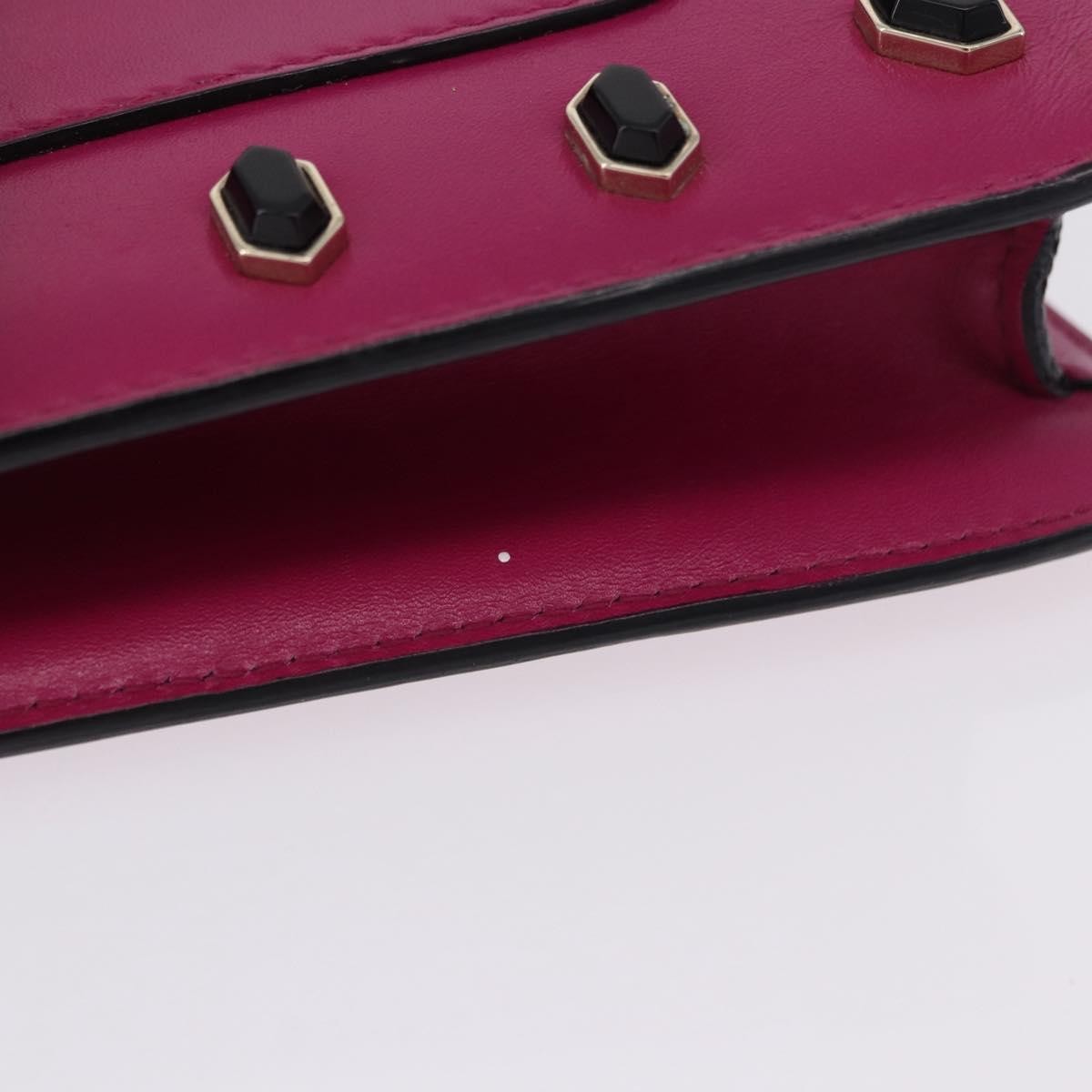 Bvlgari Serpenti Forever Embellished Leather, Pink, Leather, Shoulder Bag