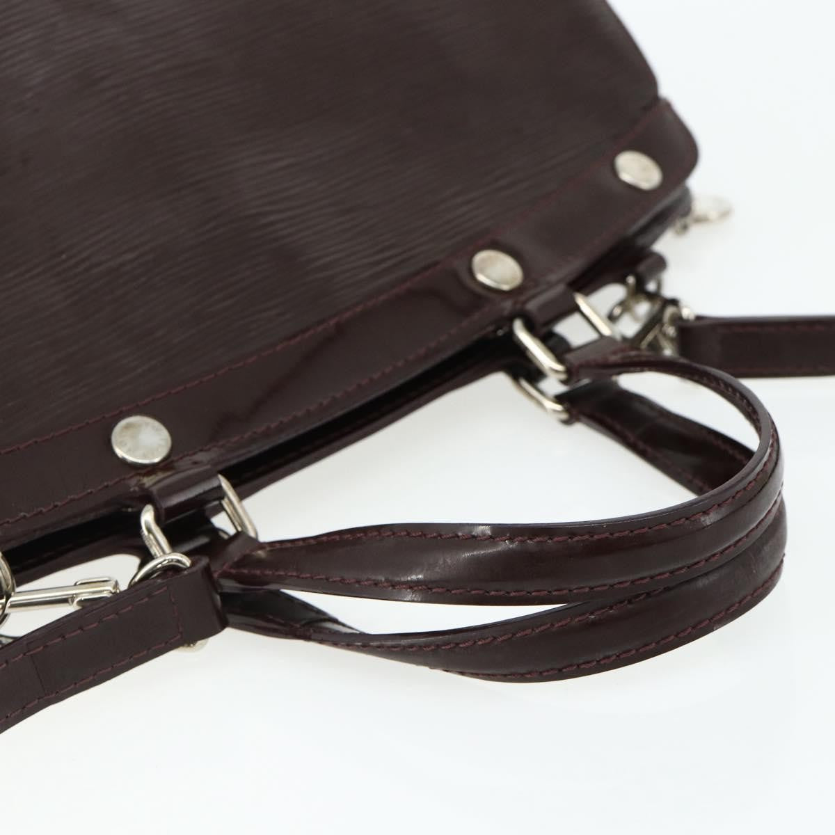 Louis Vuitton Brea Electric Epi Leather, Purple, Leather, Handbag