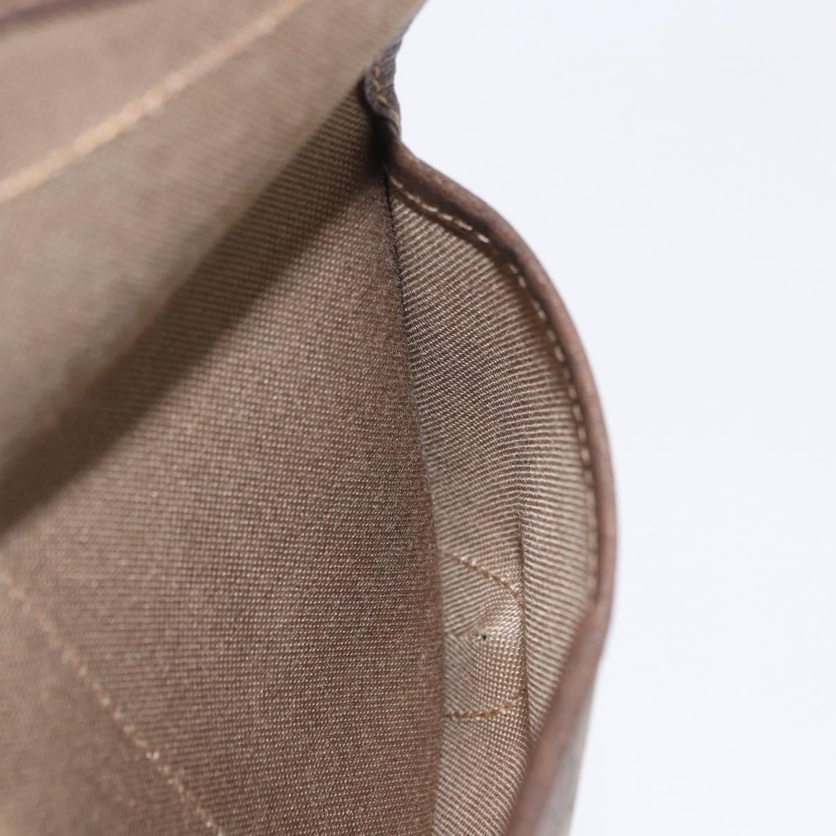 Gucci Sherry line Canvas, Beige, PVC, Clutch