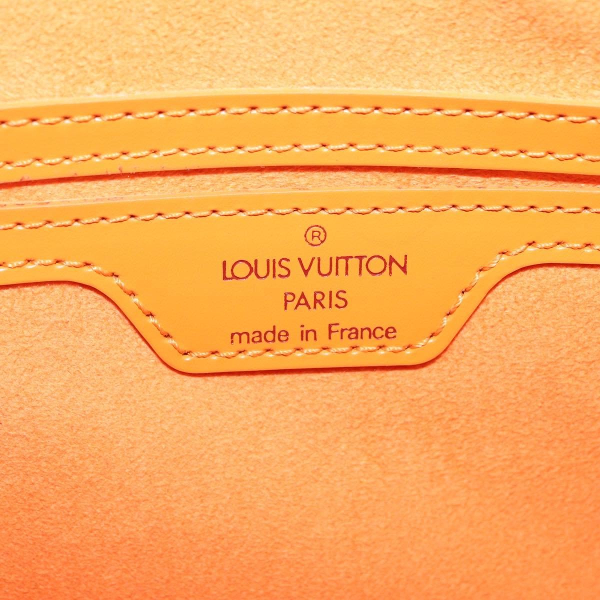 Louis Vuitton Soufflot Epi Leather, Orange, Leather, Tote Bag