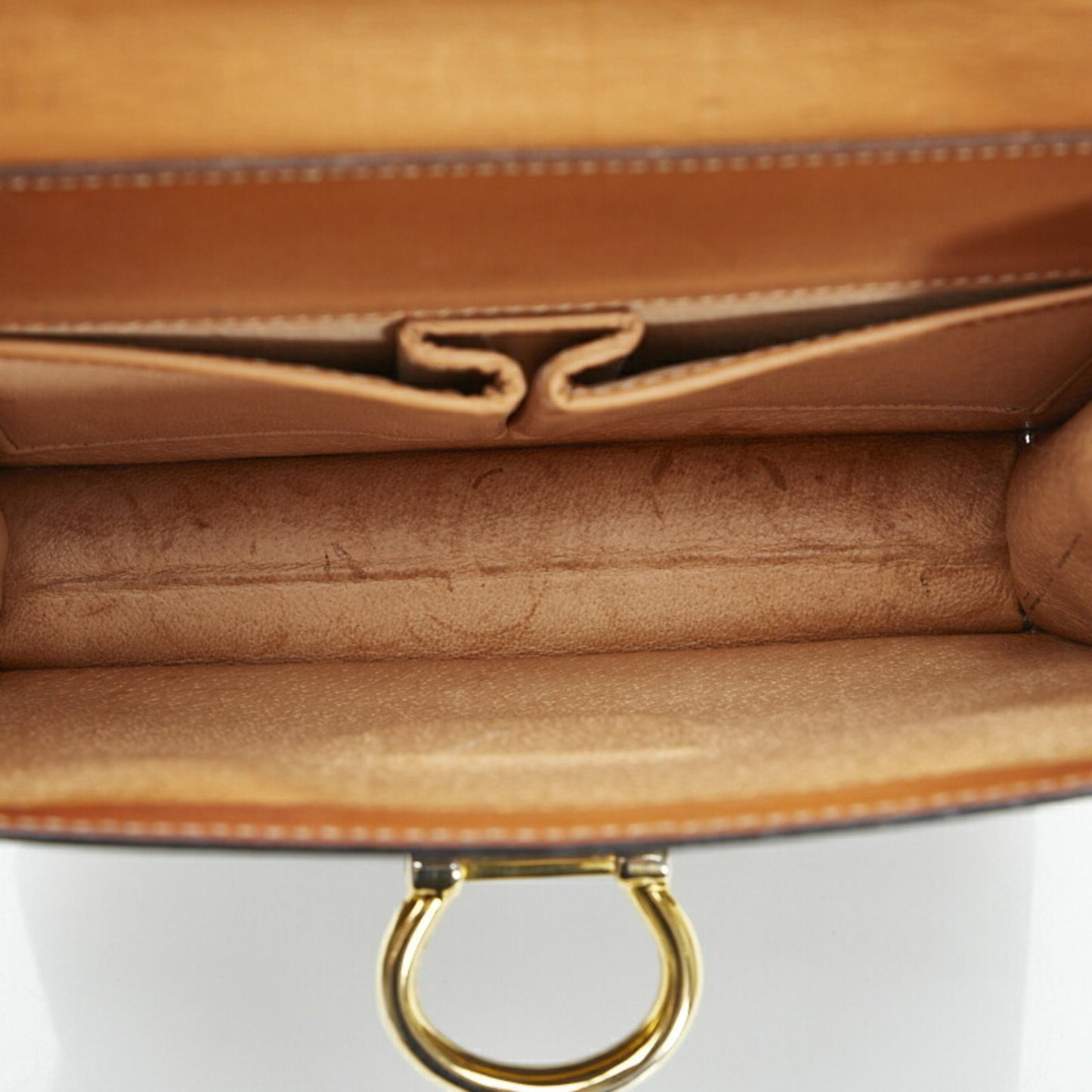 Céline Triomphe, Brown, Canvas, handbag