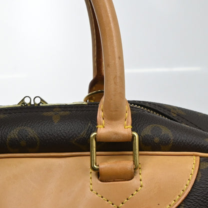 Louis Vuitton Deauville Monogram Canvas, Brown, Canvas, Handbag